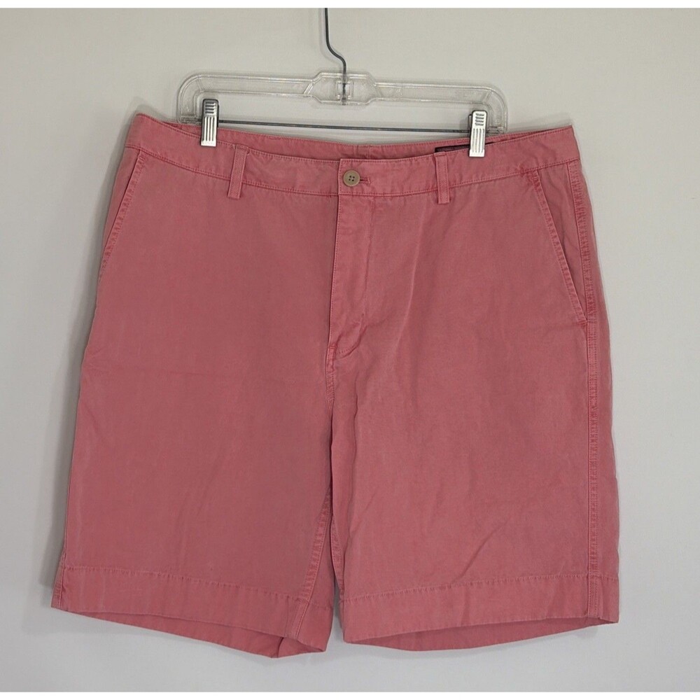 Vineyard Vines Island Short Chino Coral Color  100% Cotton Men’s Short 38 X 9